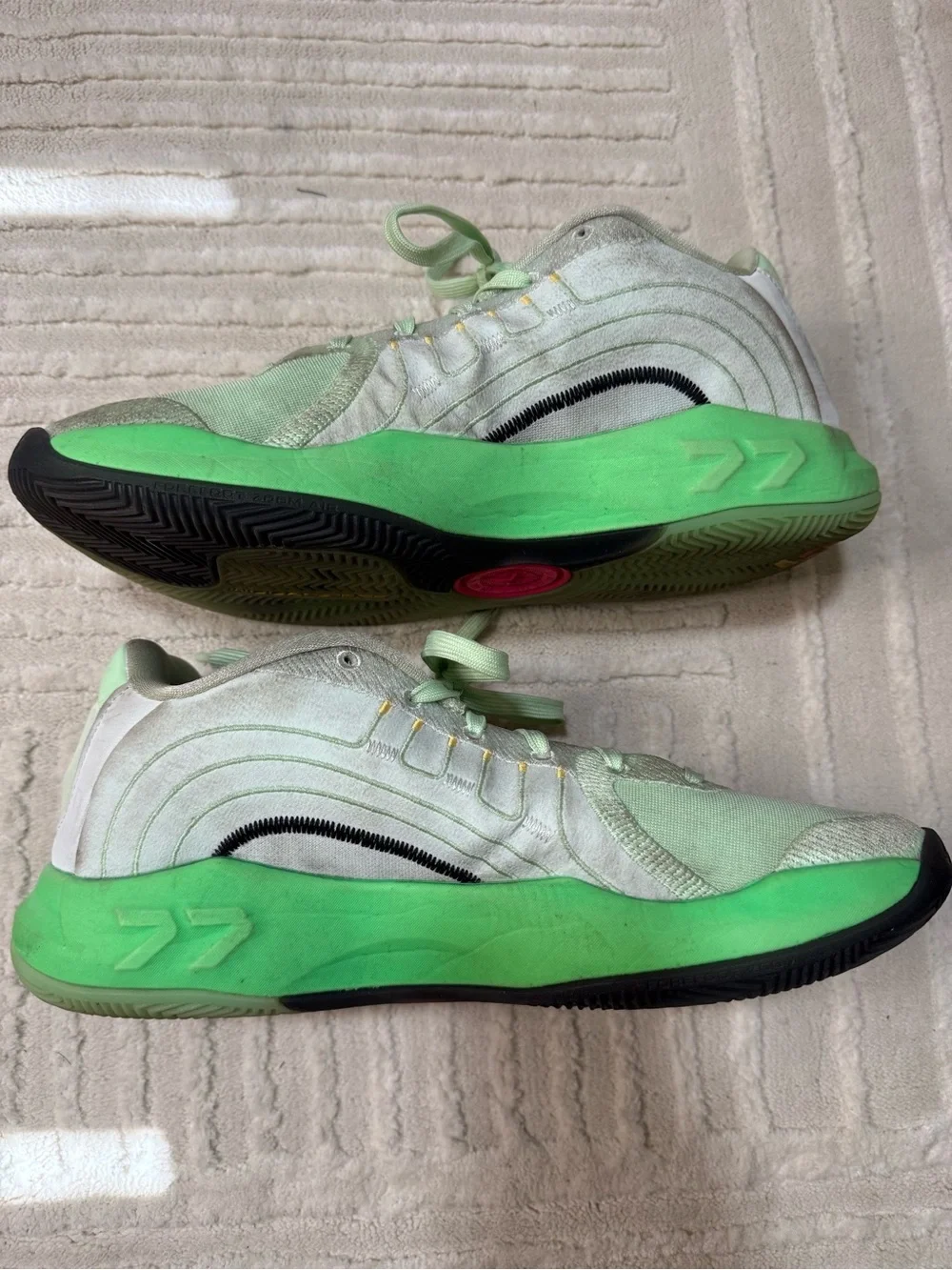 Jordan Luka 4 Space Navigator Barely Green Basketball Shoes Men’s 11.5